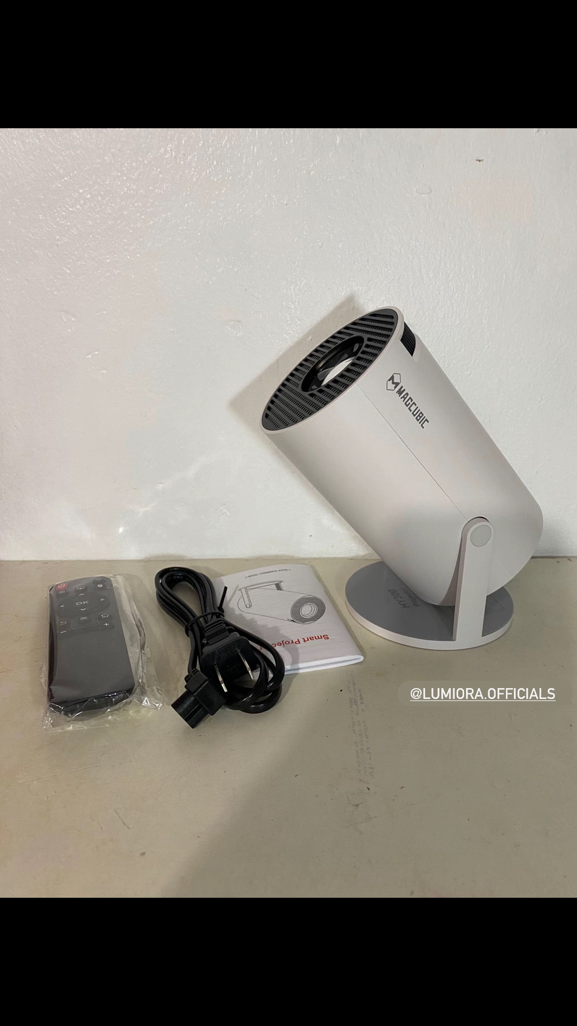 LUMIORA"Smart Mini Projector - Cinema at Home in Minutes
