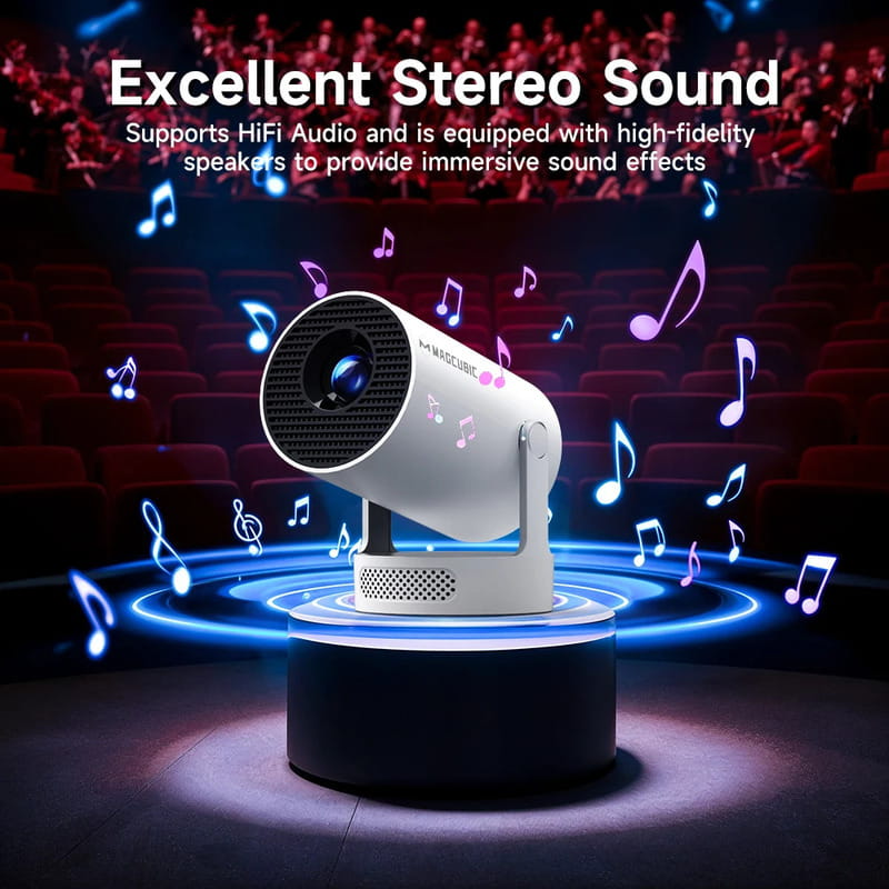 LUMIORA"Smart Mini Projector - Cinema at Home in Minutes